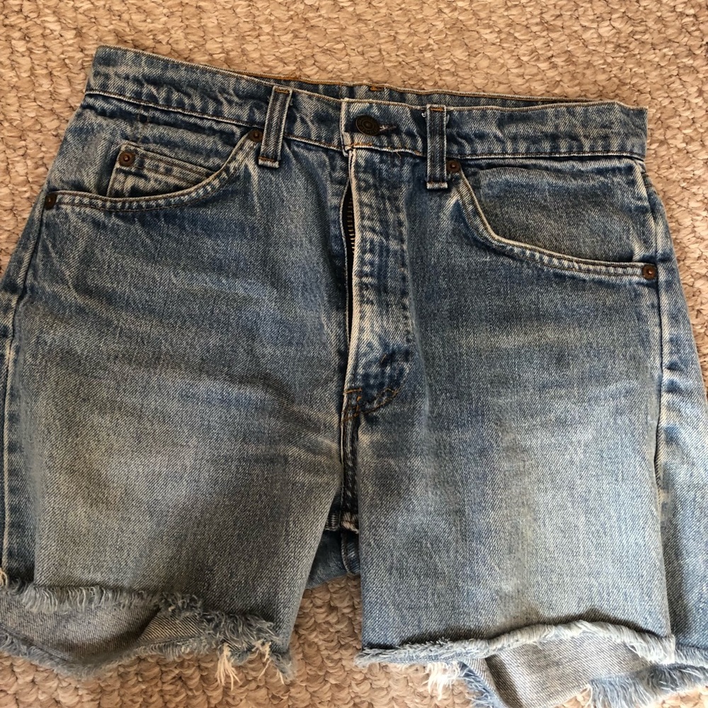 Vintage Levi denim shorts